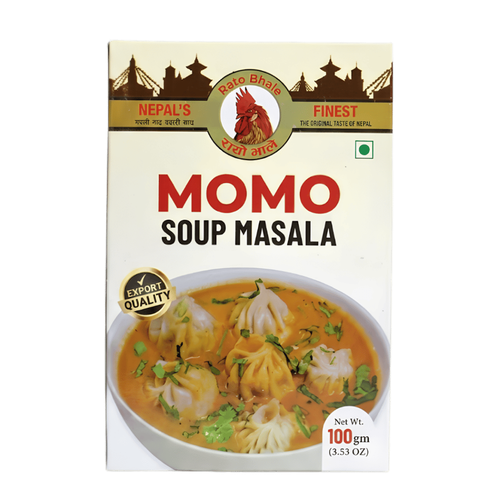 Rato bhale Momo Soup Masala 100 g buy online USA - 1